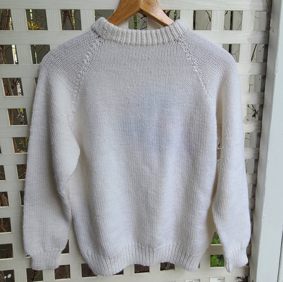 Hand-made Rainbow graphic sweater. - Picture 3 of 3